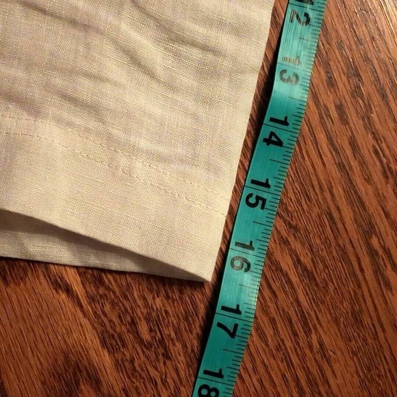 iLinen Tunic Beige Shirt Size S Boho Casual - Picture 7 of 9